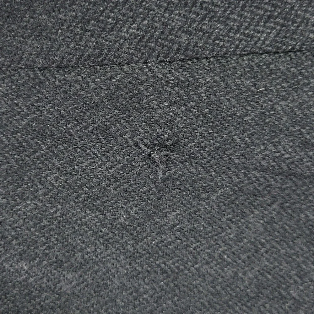 Pronto Uomo Men's Sport Coat Blazer Two Button‎ Charcoal Herringbone Lambs 46R